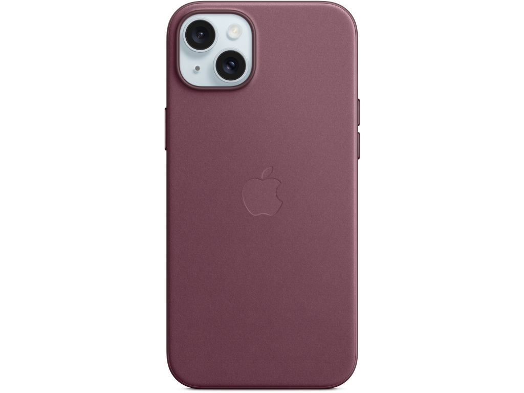 MT4A3ZM/A Apple FineWoven Case with MagSafe iPhone 15 Plus Mulberry