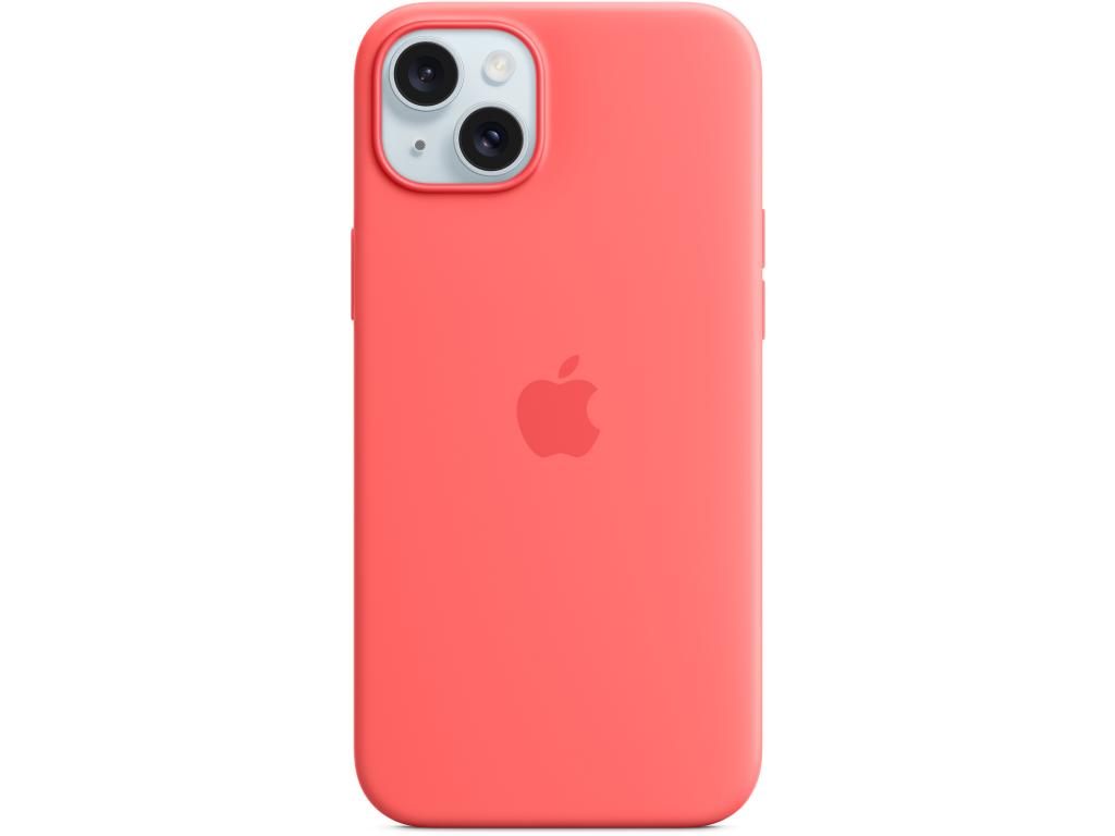 MT163ZM/A Apple Silicone Case with MagSafe iPhone 15 Plus Guave