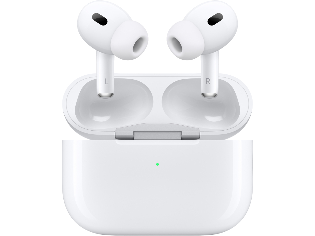 MTJV3ZM/A Apple AirPods Pro (2nd Gen) Wireless Stereo Headset + MagSafe + USB-C Charging Case White