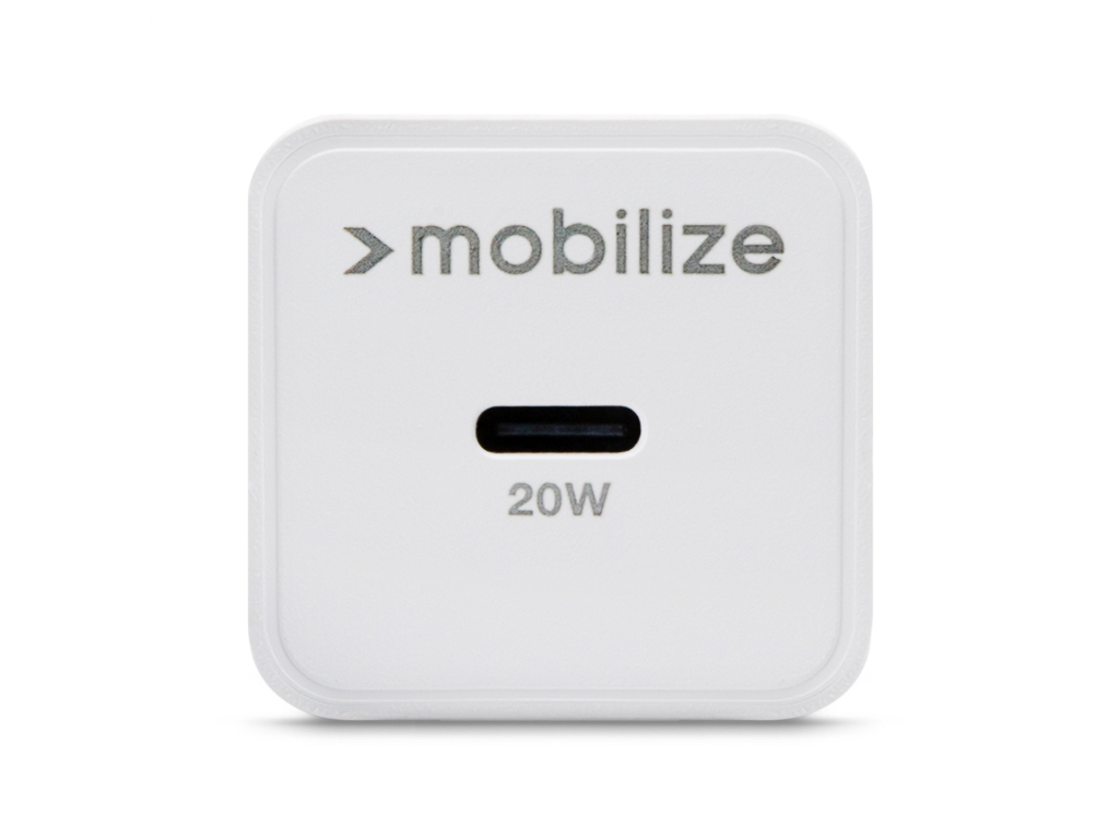 Mobilize Wall Charger USB-C 20W White (BULK)