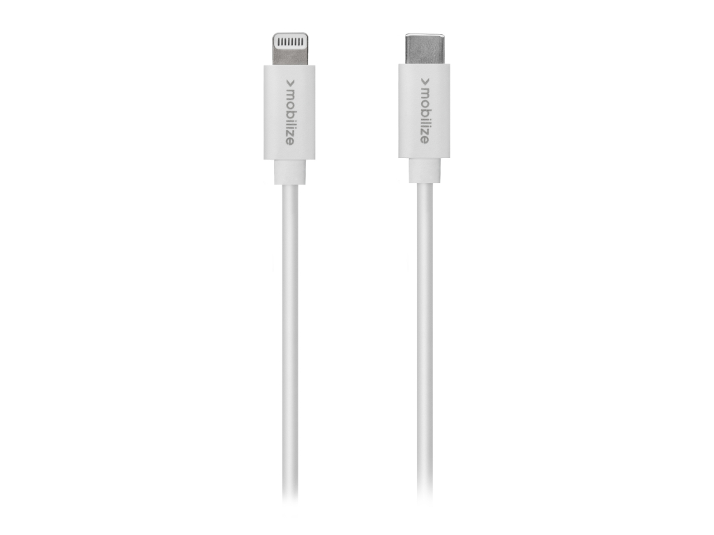 Mobilize Cable USB-C to Apple MFi Lightning 1m. 60W White (BULK)