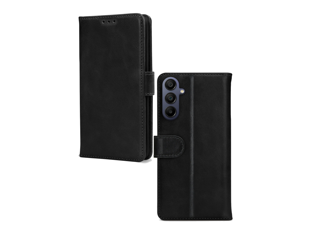 Mobilize Leather Wallet Samsung Galaxy A15 4G/5G Black