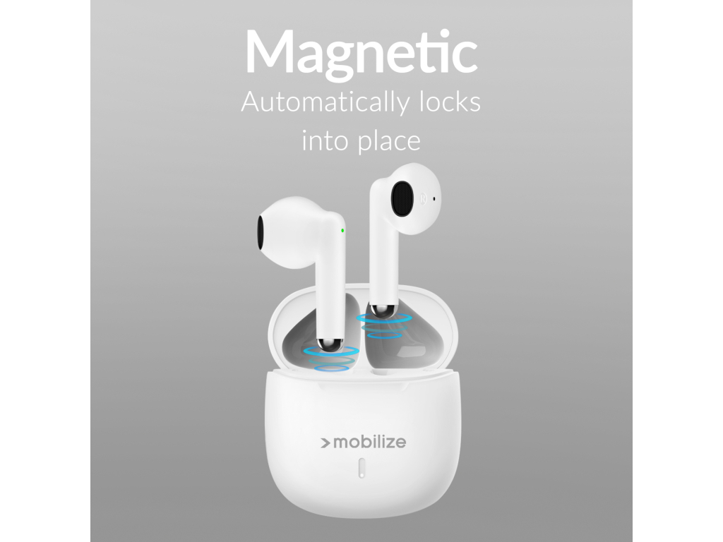 Mobilize TWS Earbuds White