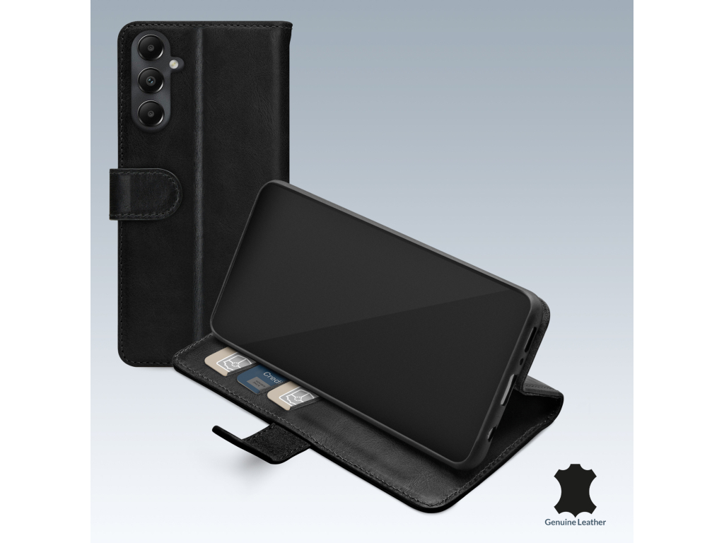 Mobilize Leather Wallet Samsung Galaxy A05s Black