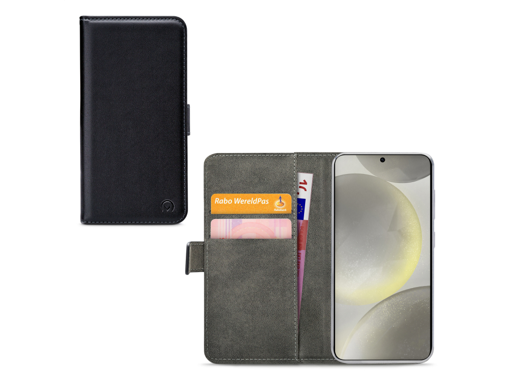 Mobilize Classic Gelly Wallet Book Case Samsung Galaxy S24 5G Black