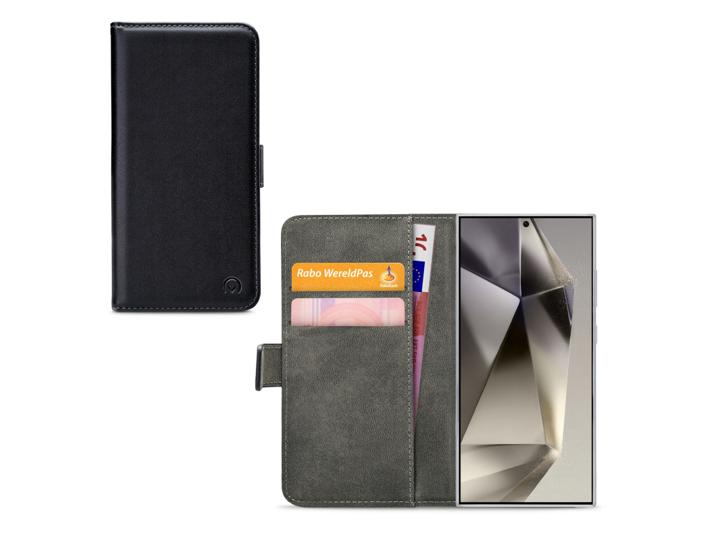 Mobilize Classic Gelly Wallet Book Case Samsung Galaxy S24 Ultra 5G Black