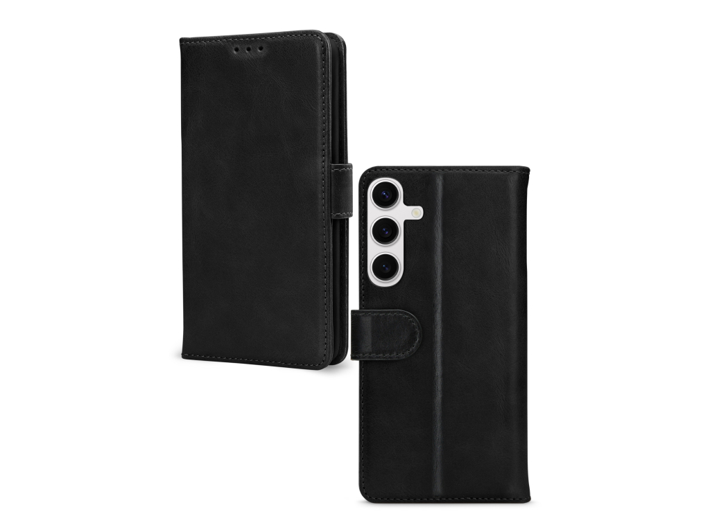 Mobilize Leather Wallet Samsung Galaxy S24 5G Black