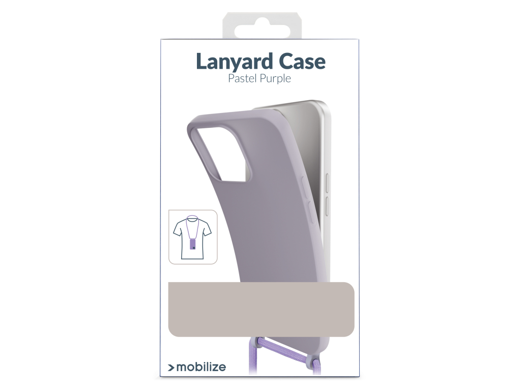 Mobilize Lanyard Gelly Case for Samsung Galaxy S24 5G Pastel Purple
