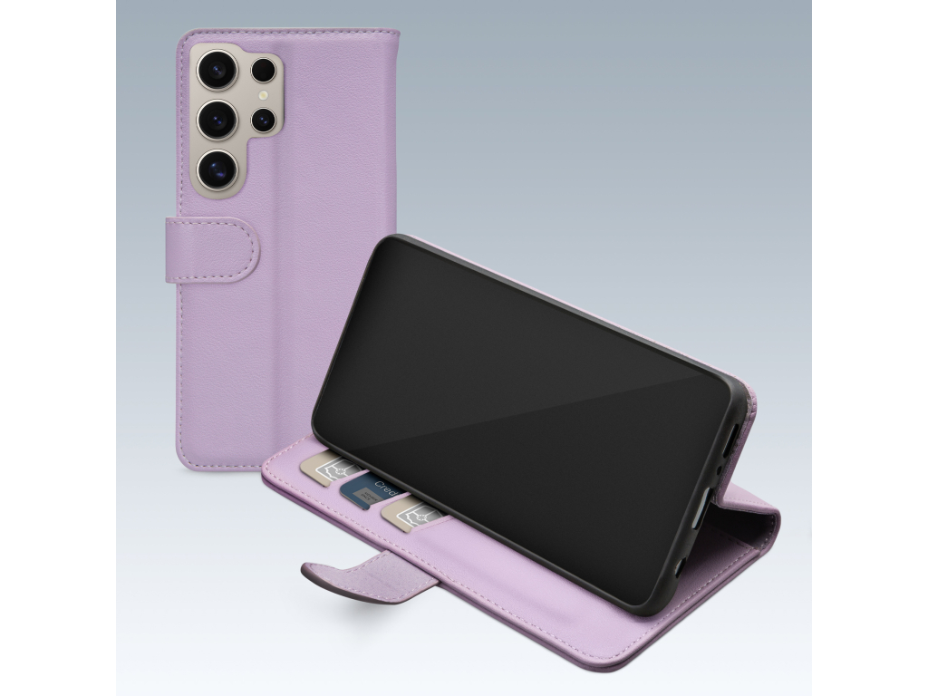 Mobilize Premium Gelly Wallet Book Case Samsung Galaxy S24 Ultra 5G Purple