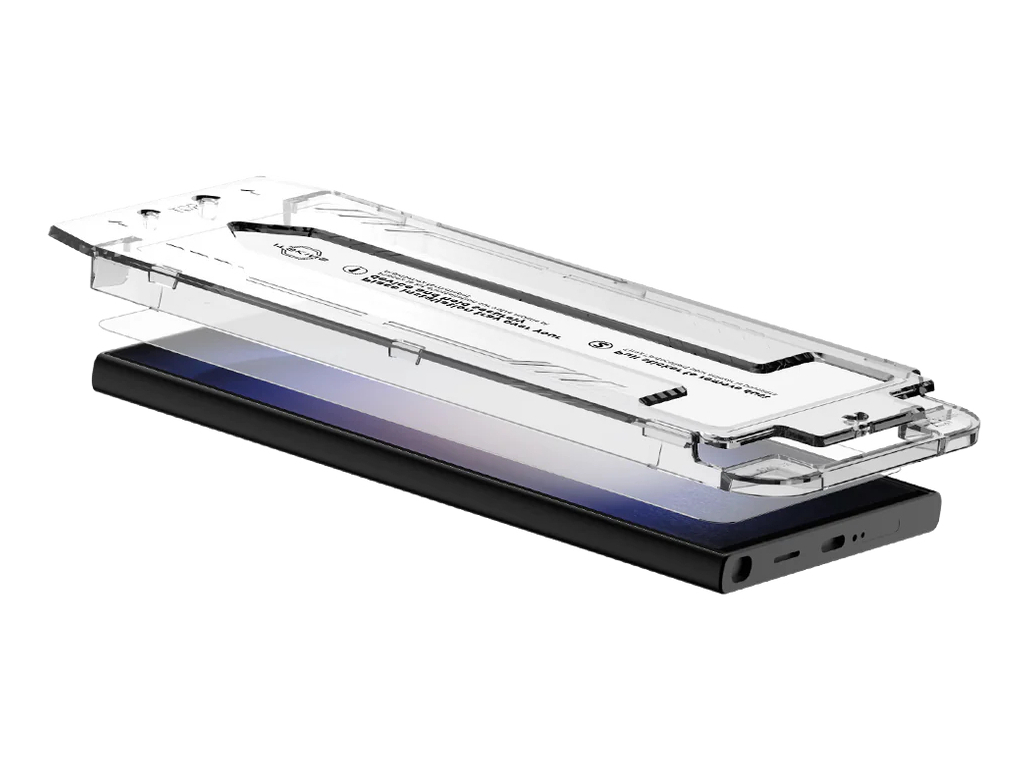 ITSKINS Supreme Glass Screen Protector with Alignment Tool Samsung Galaxy S24 Ultra Clear