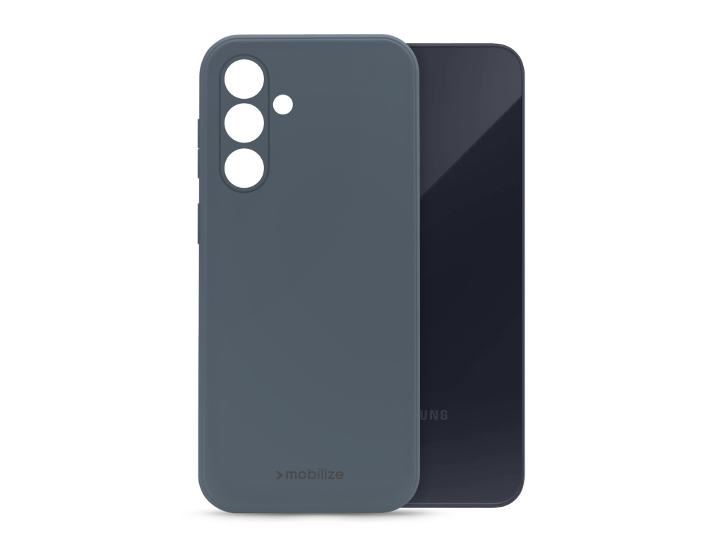 Mobilize Rubber Gelly Case Samsung Galaxy A35 5G Matt Blue