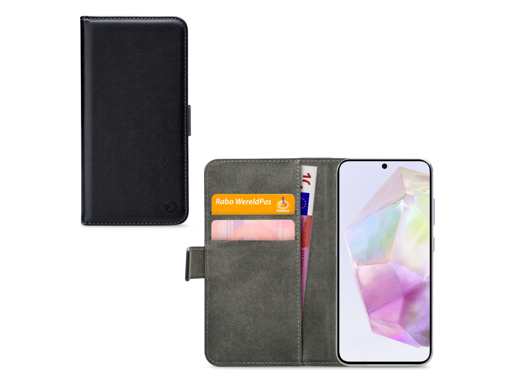 Mobilize Classic Gelly Wallet Book Case Samsung Galaxy A35 5G Black