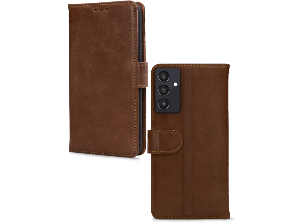 Mobilize Leather Wallet Samsung Galaxy A35 5G Brown