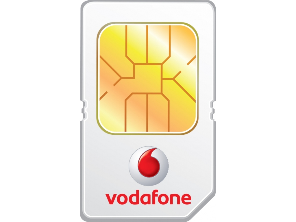 Vodafone Prepaid Starterskaart 3-in-1 incl. Beltegoed