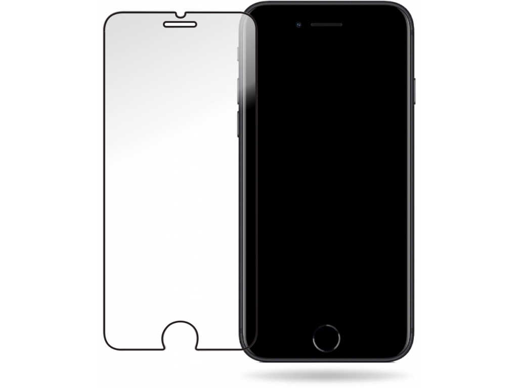 Striker Full Glue Ballistic Glass Screen Protector for Apple iPhone 7/8/SE (2020/2022) Black