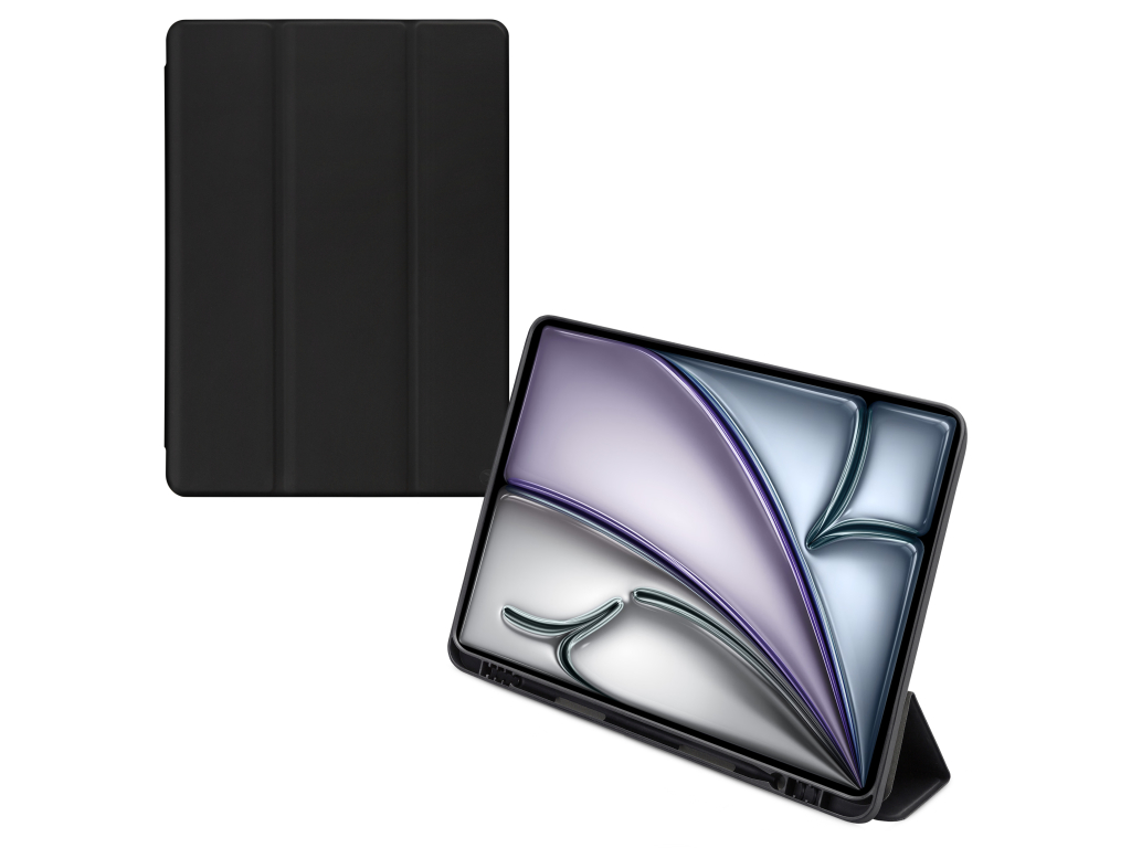 Mobilize Solid Folio Case for Apple iPad Air 13 (2024/2025) Black