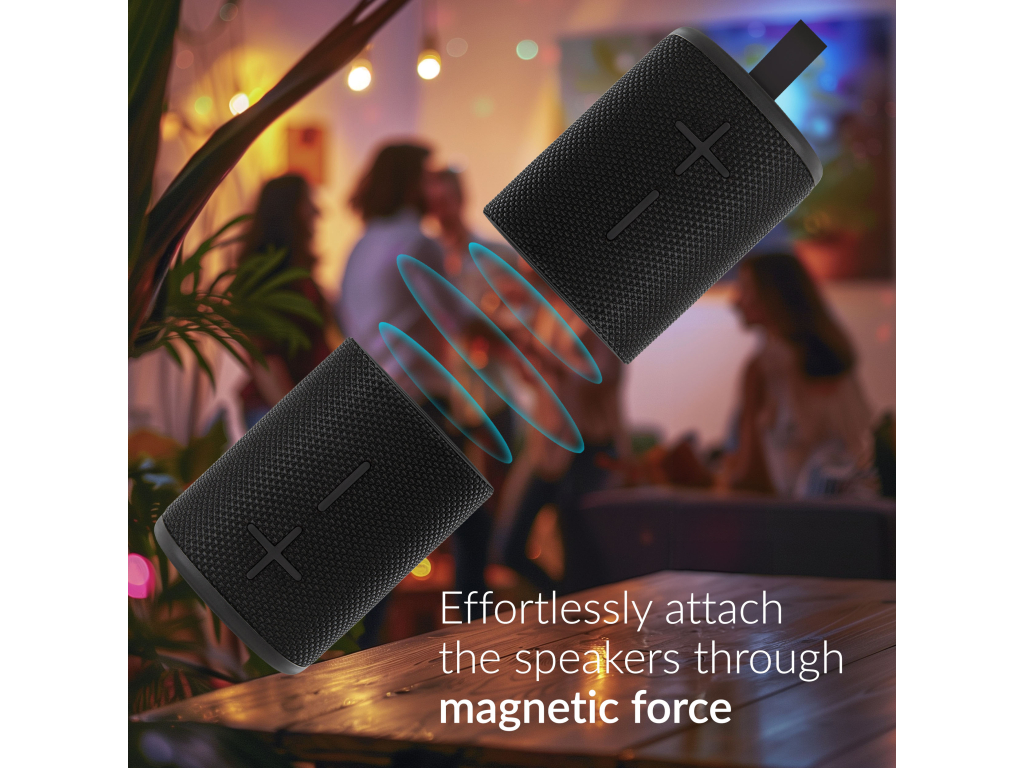 Mobilize 2in1 Bluetooth Speaker TWS Black