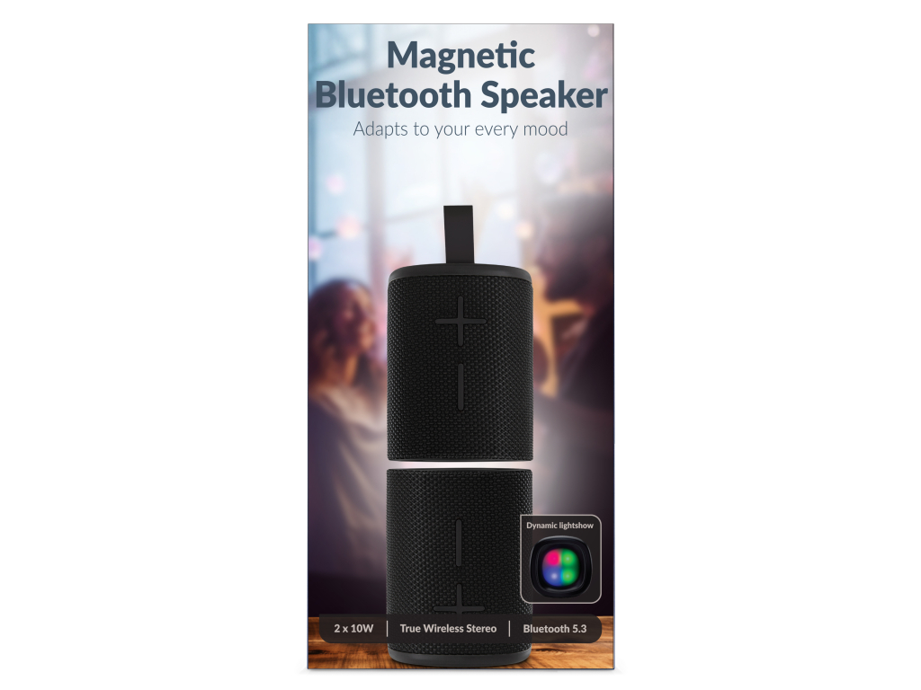 Mobilize 2in1 Bluetooth Speaker TWS Black