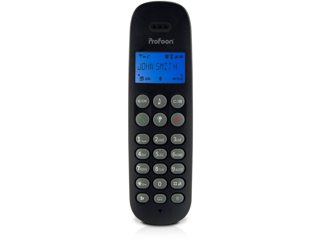 PDX-320 Profoon DECT Telefoon DUO Black