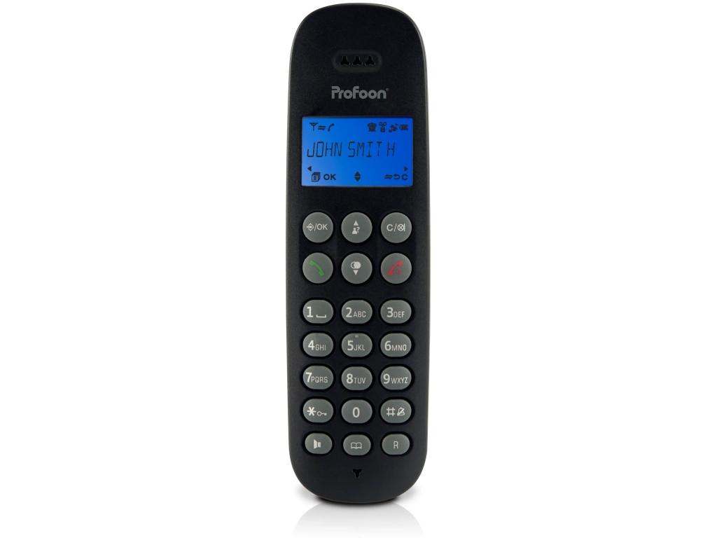 PDX-300 Profoon DECT Telefoon Triple Black