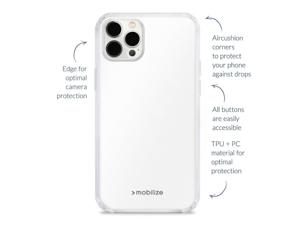 Mobilize Naked Protection Case HTC U24 Pro Clear