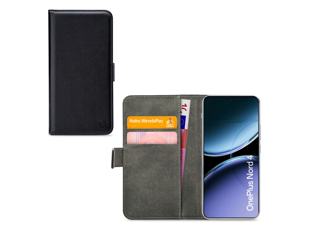 Mobilize Classic Gelly Wallet Book Case OnePlus Nord 4 Black