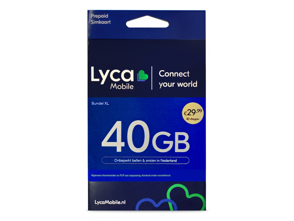 Lycamobile Holland Bundel XL