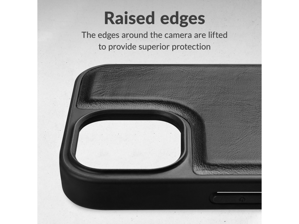 Mobilize 2in1 Magsafe Compatible Gelly Wallet Case Apple iPhone 16 Pro Black