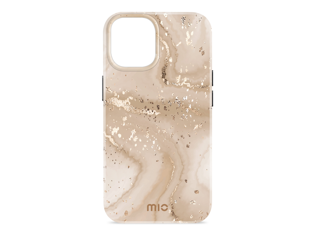 MIO Gold Marble Magsafe Compatible for iPhone 16 Pro