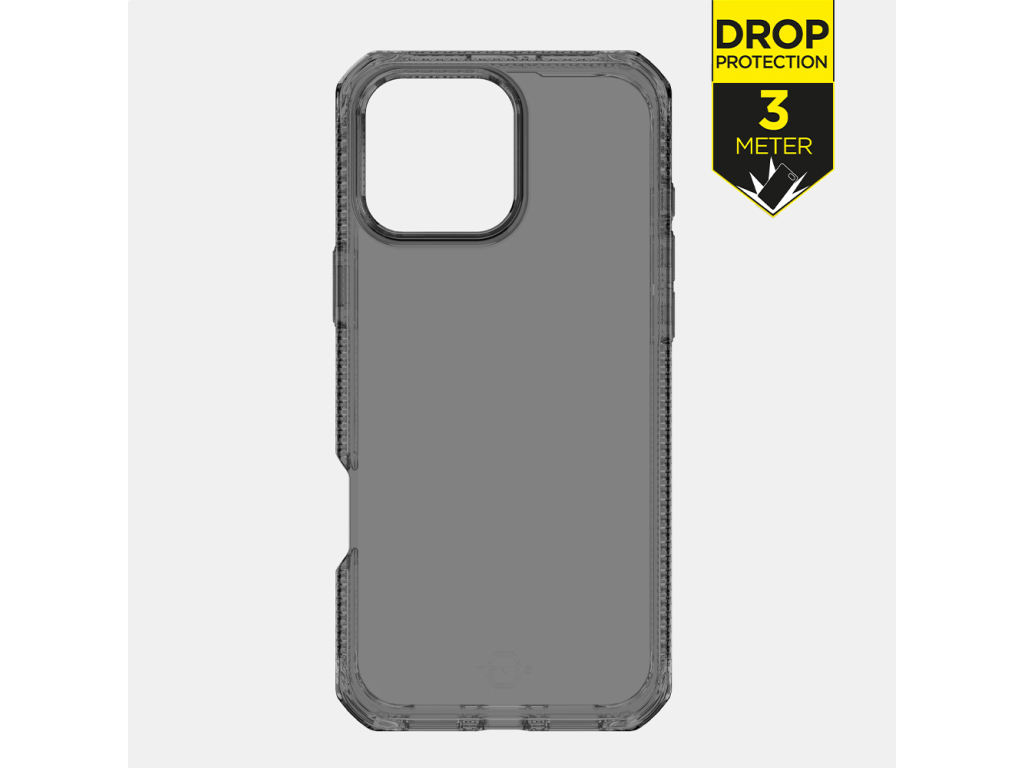 ITSKINS Level 2 SpectrumClear_R for Apple iPhone 16 Pro Smoke
