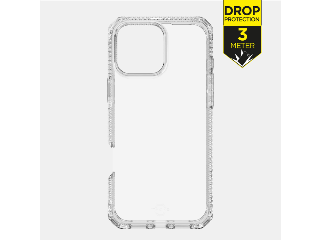 ITSKINS Level 2 SpectrumClear_R for Apple iPhone 16 Pro Transparent