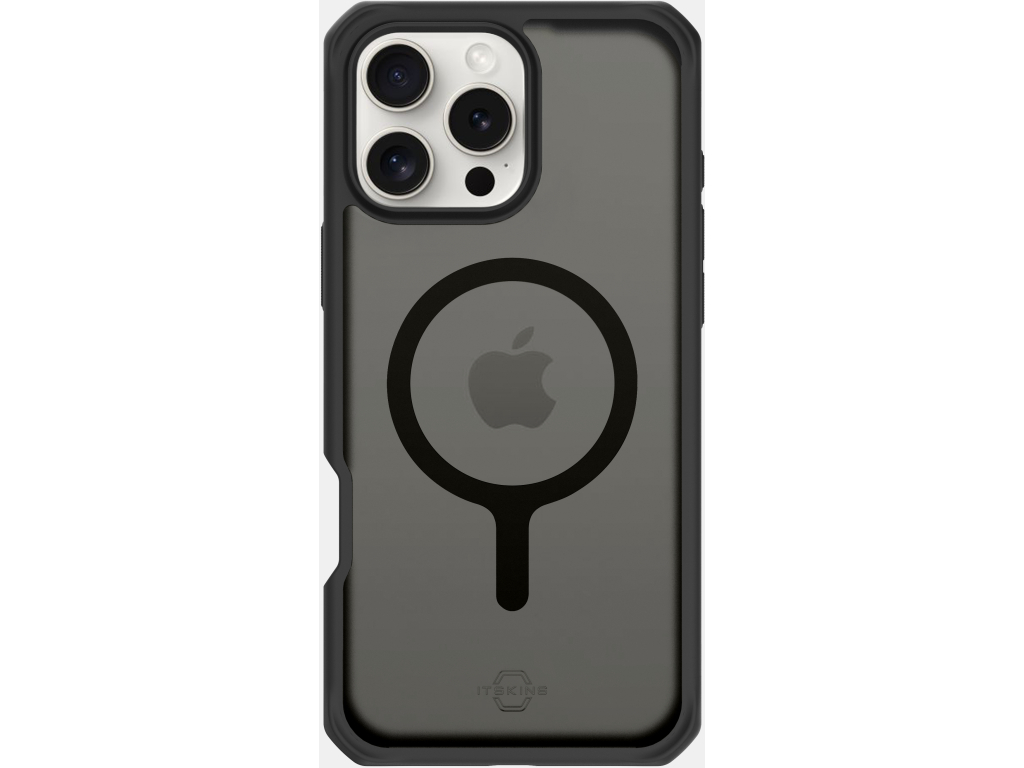 ITSKINS Level 2 HybridMagFrost_R for Apple iPhone 16 Pro Max Black