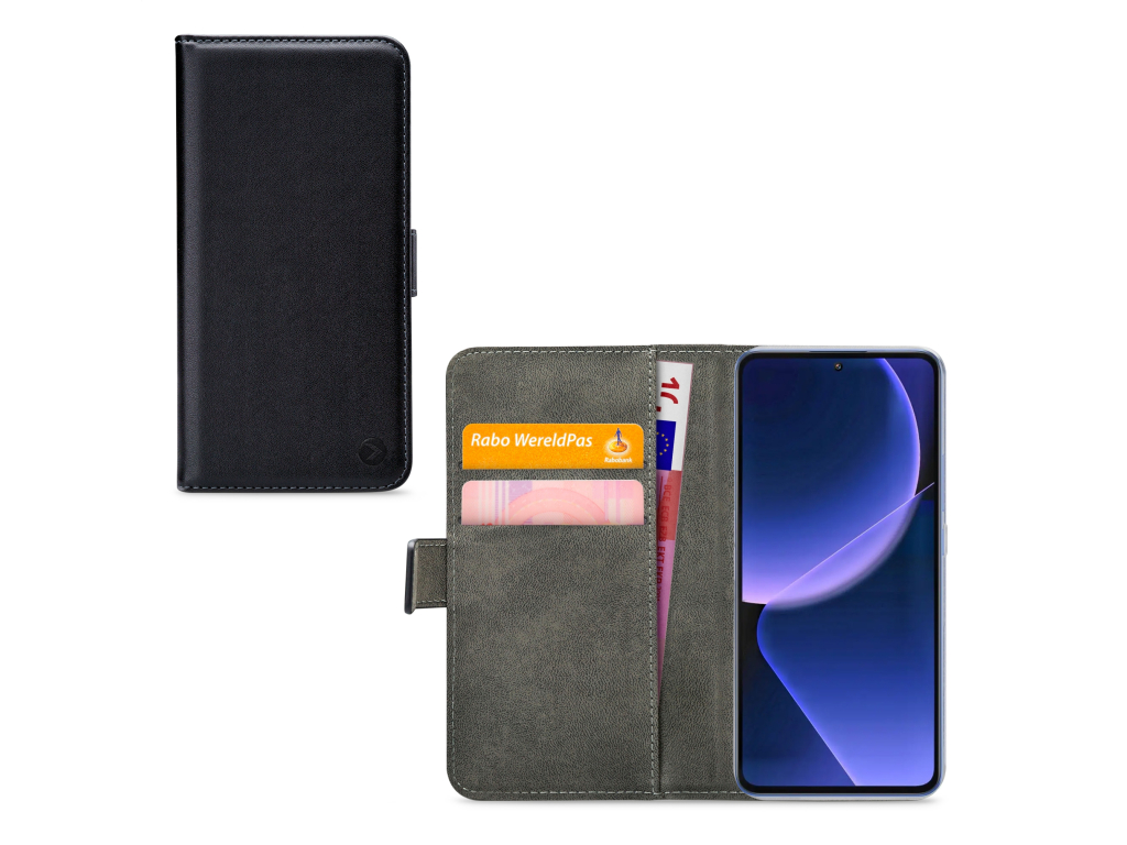 Mobilize Classic Gelly Wallet Book Case Xiaomi 14T Black