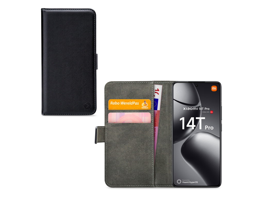 Mobilize Classic Gelly Wallet Book Case Xiaomi 14T Pro Black