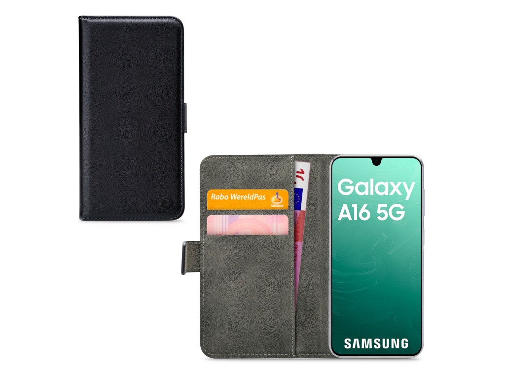 Mobilize Classic Gelly Wallet Book Case Samsung Galaxy A16 4G/5G Black