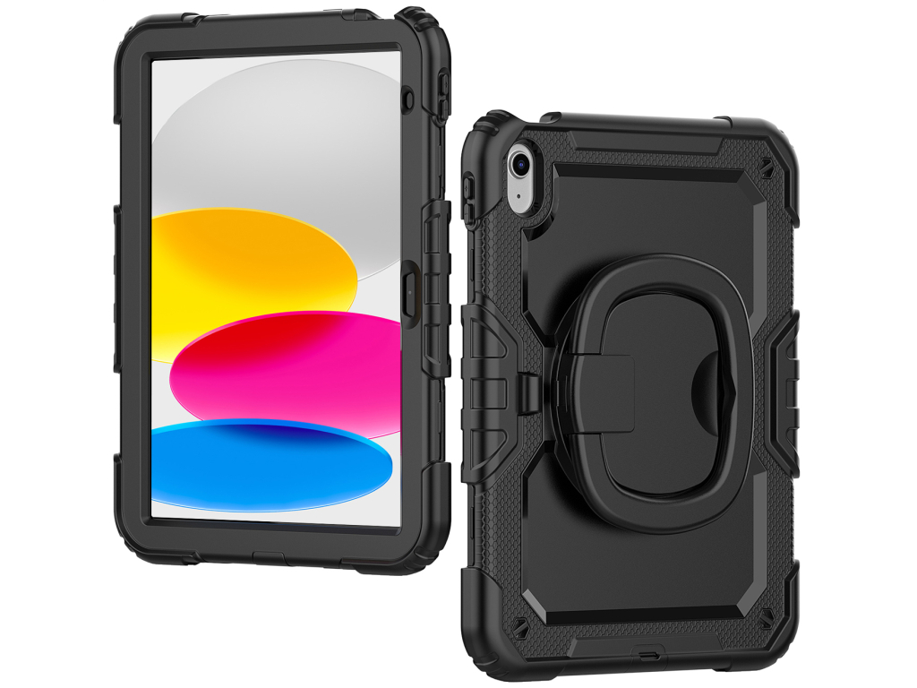 Mobilize Rotating Defender Case Stand Function for Apple iPad 10.9 (2022)/iPad 11 (2025) Black