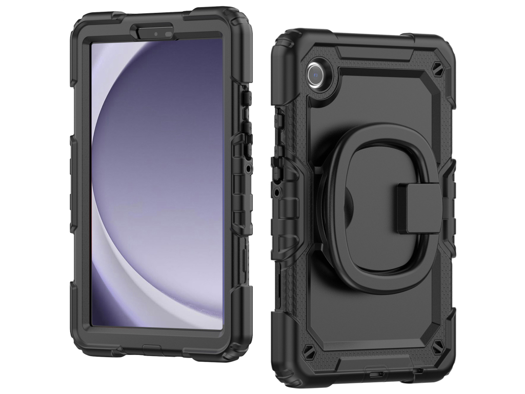Mobilize Rotating Defender Case Stand Function for Samsung Galaxy Tab A9/A11 8.7 Black