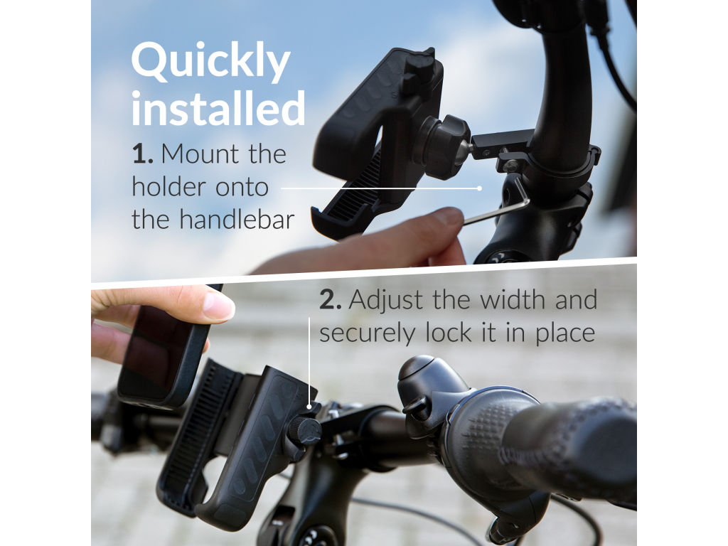 Mobilize Quick Lock Bike Holder Black