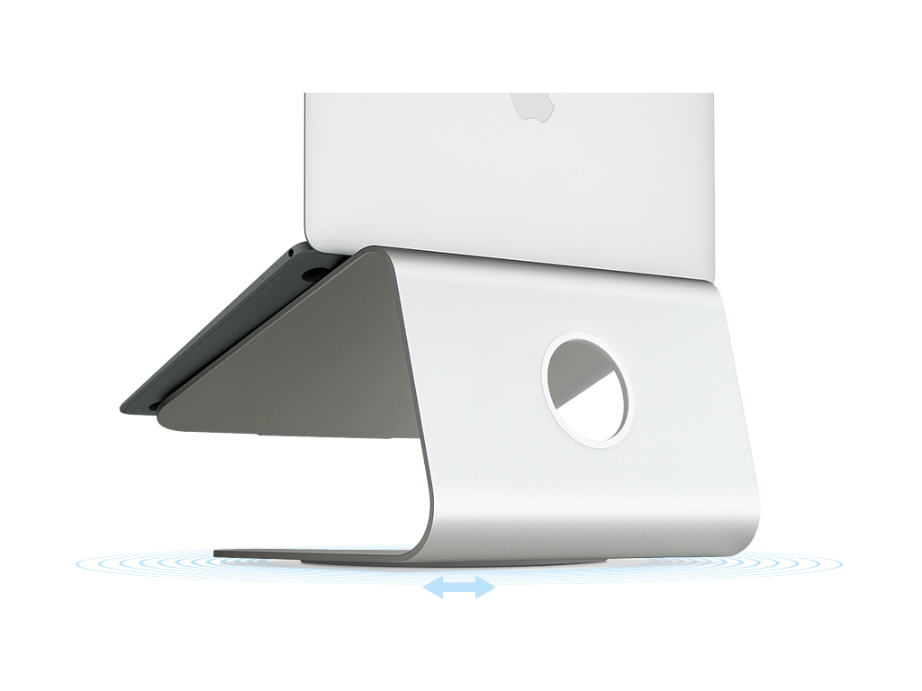 Rain Design mStand 360 Laptop Stand + Swivel Base Silver actie pakket 5+1 gratis