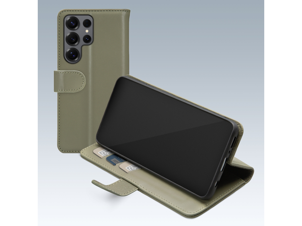 Mobilize Premium Gelly Wallet Book Case Samsung Galaxy S25 Ultra 5G Green