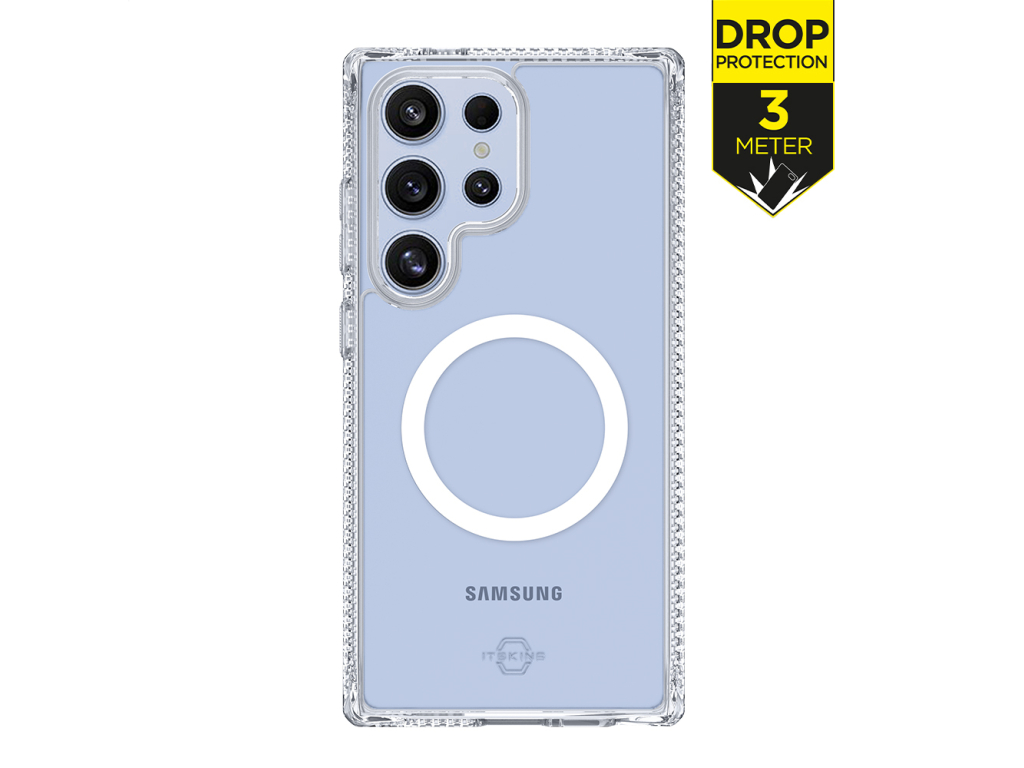 ITSKINS Level 2 HybridMagClear_R for Samsung Galaxy S25 Ultra 5G Transparent