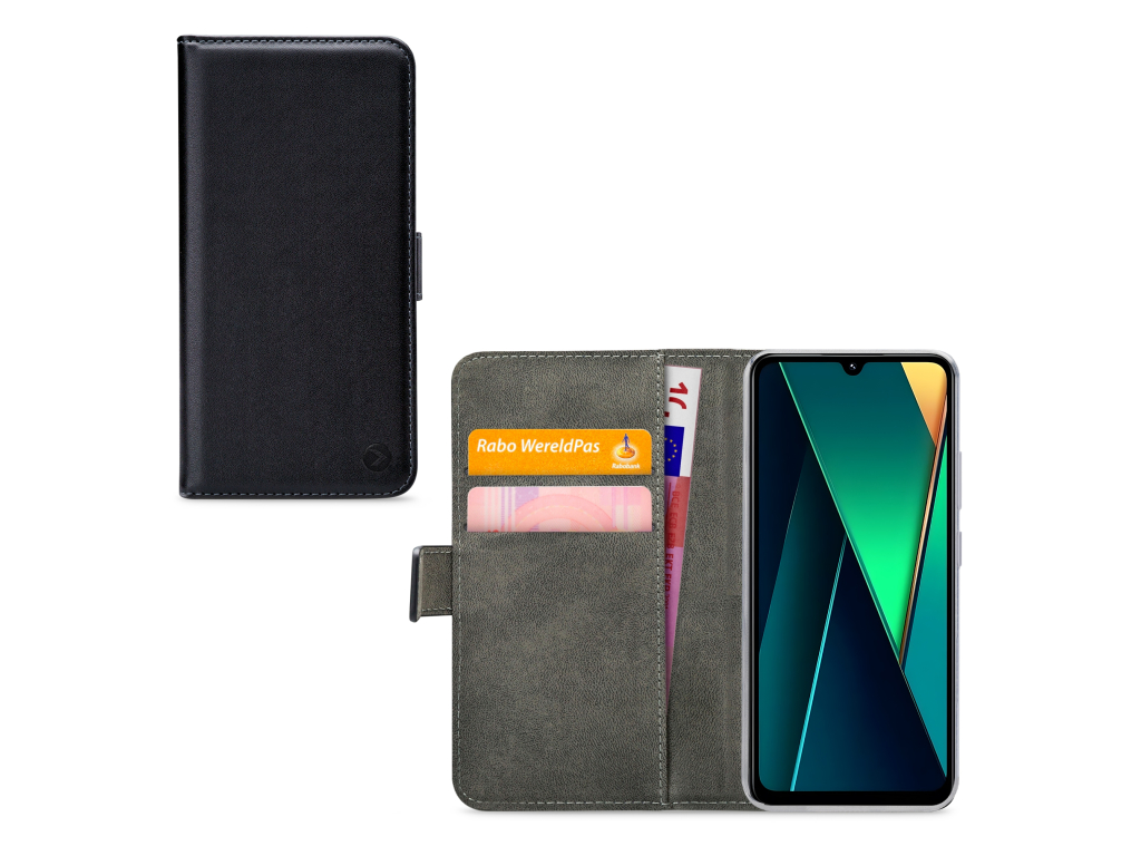 Mobilize Classic Gelly Wallet Book Case Motorola Moto G75 5G Black