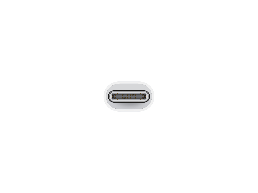 MUQX3ZM/A Apple USB-C to Apple Lightning Adapter White