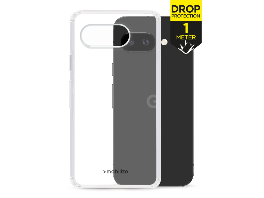 Mobilize Naked Protection Case Google Pixel 9a Clear