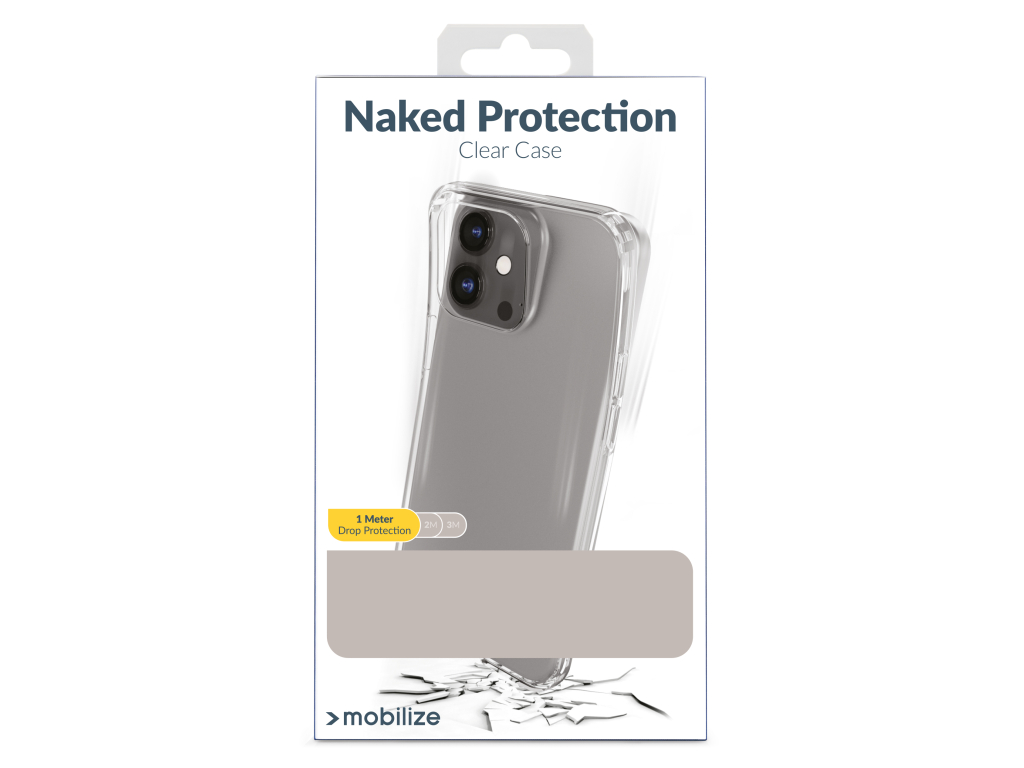Mobilize Naked Protection Case Google Pixel 9a Clear