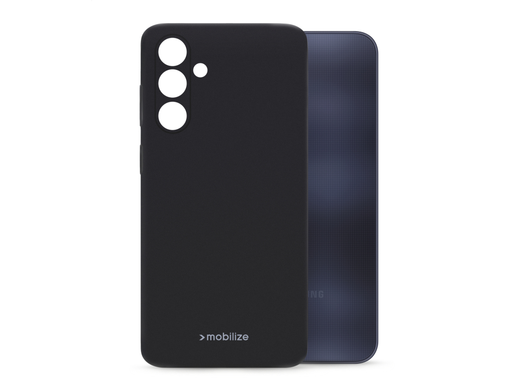 Mobilize Rubber Gelly Case Samsung Galaxy A36 5G Matt Black