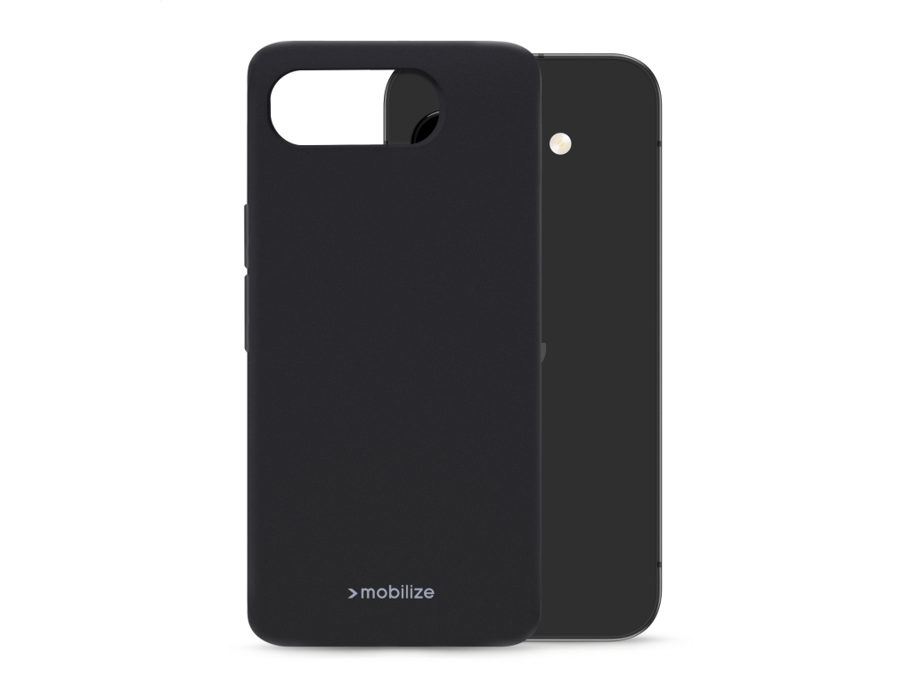 Mobilize Rubber Gelly Case Google Pixel 9a Matt Black