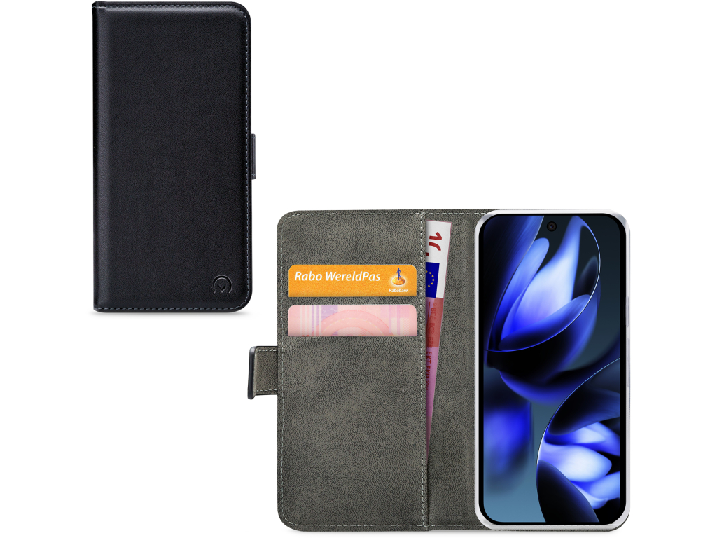 Mobilize Classic Gelly Wallet Book Case Google Pixel 9a Black