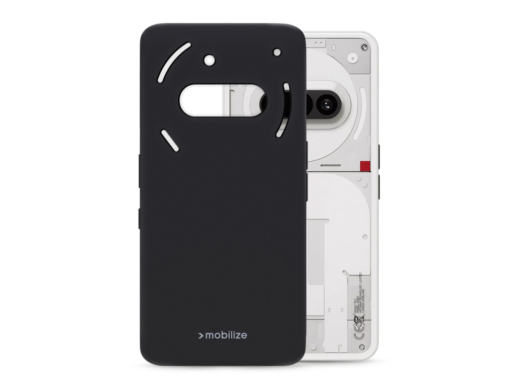 Mobilize Rubber Gelly Case Nothing Phone (3a) Matt Black