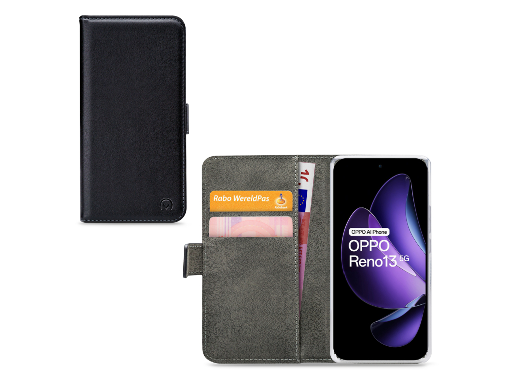 Mobilize Classic Gelly Wallet Book Case OPPO Reno13 5G Black